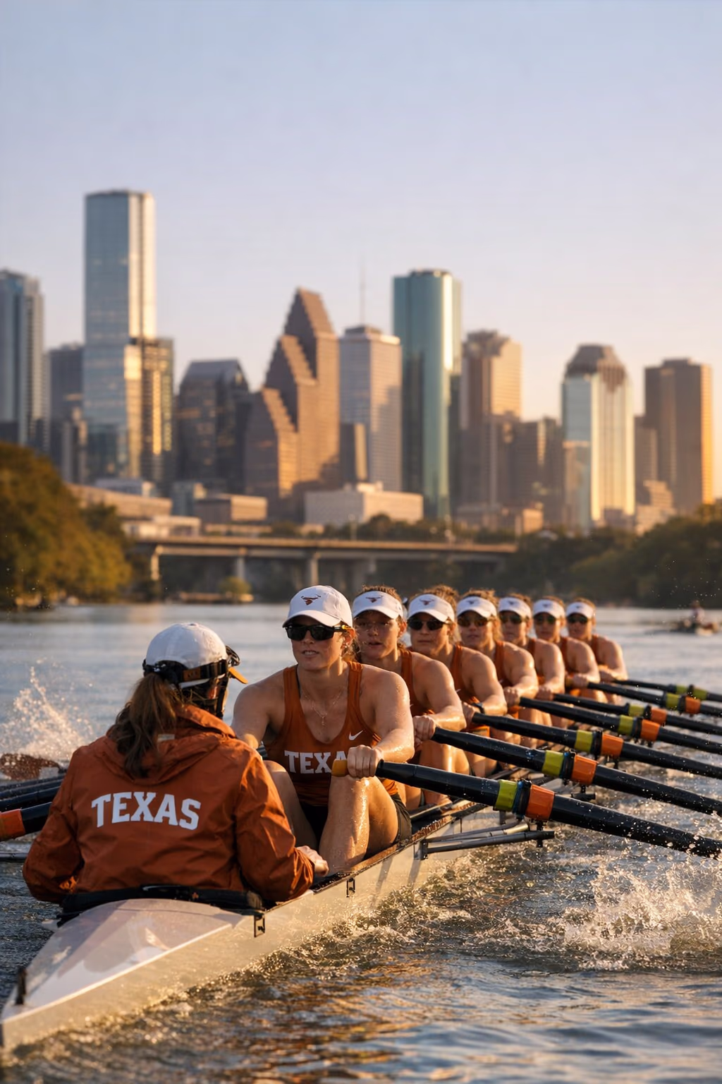 No. 2 Texas Rowing Sweeps No. 19 Michigan in Statement Win