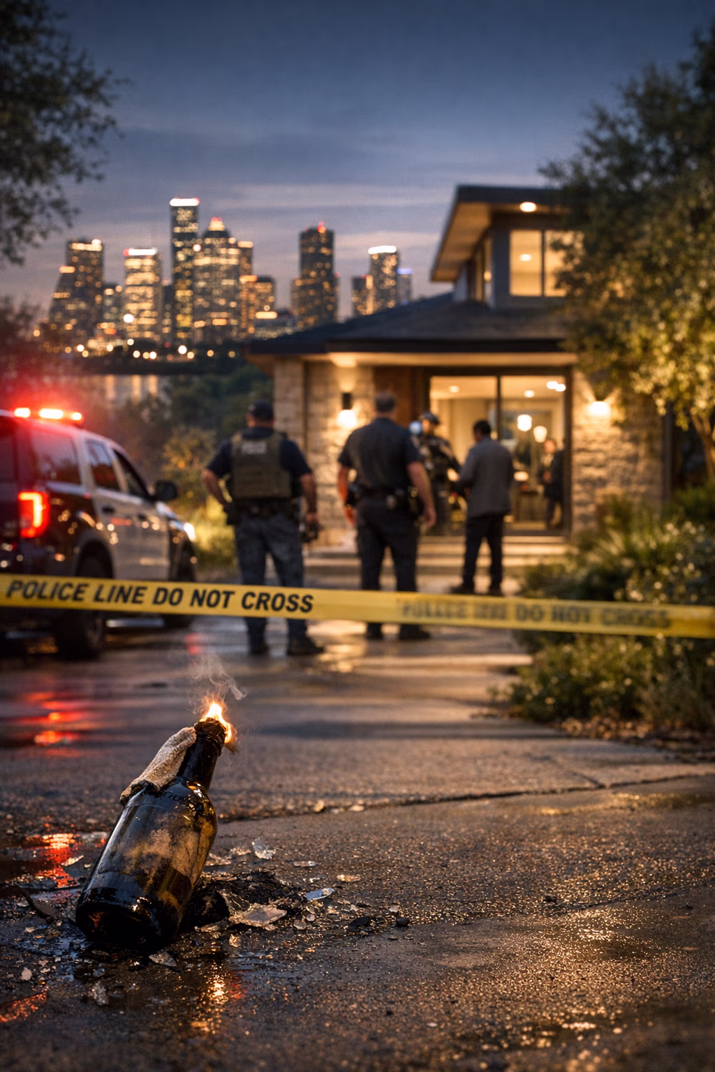 Man Charged After Molotov Cocktail Allegedly Thrown at Sam Altman’s Home Near Houston