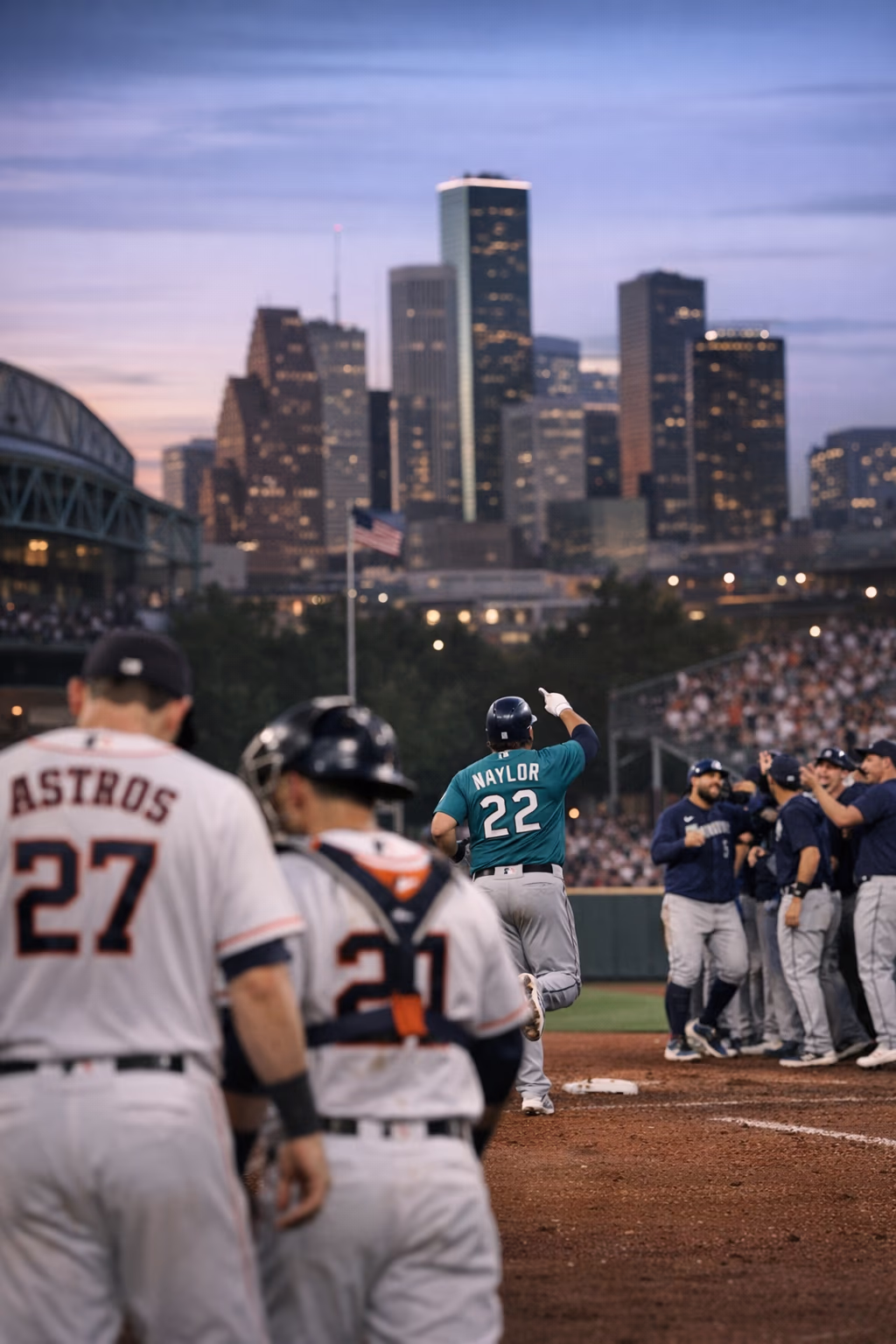 Astros Swept at Home as Mariners Ride Naylor’s Two-Homer Night in Houston