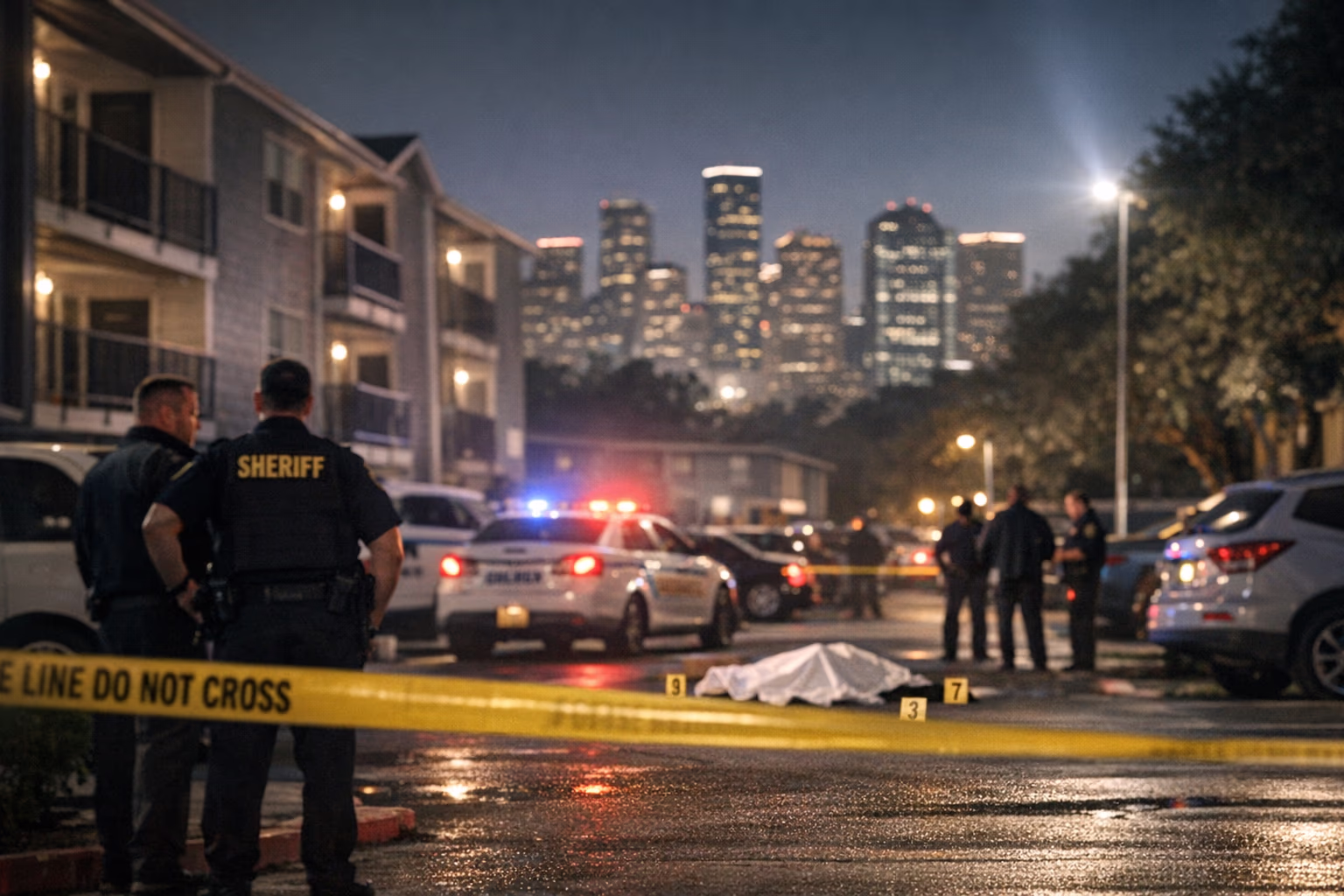 North Harris County Apartment Shooting Leaves 1 Woman Dead, Another Injured