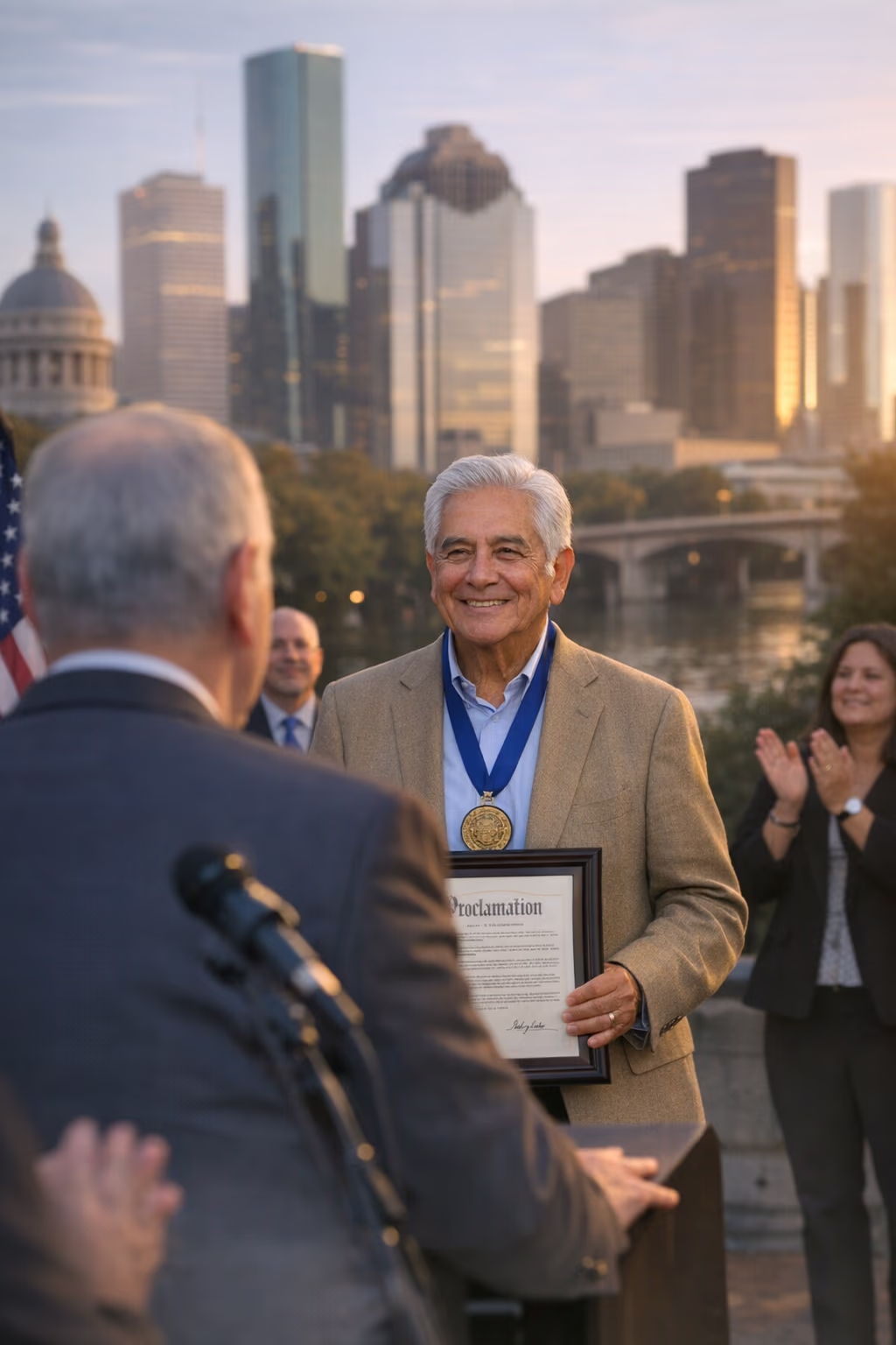 Houston honors Rice University’s David D. Medina with official city day