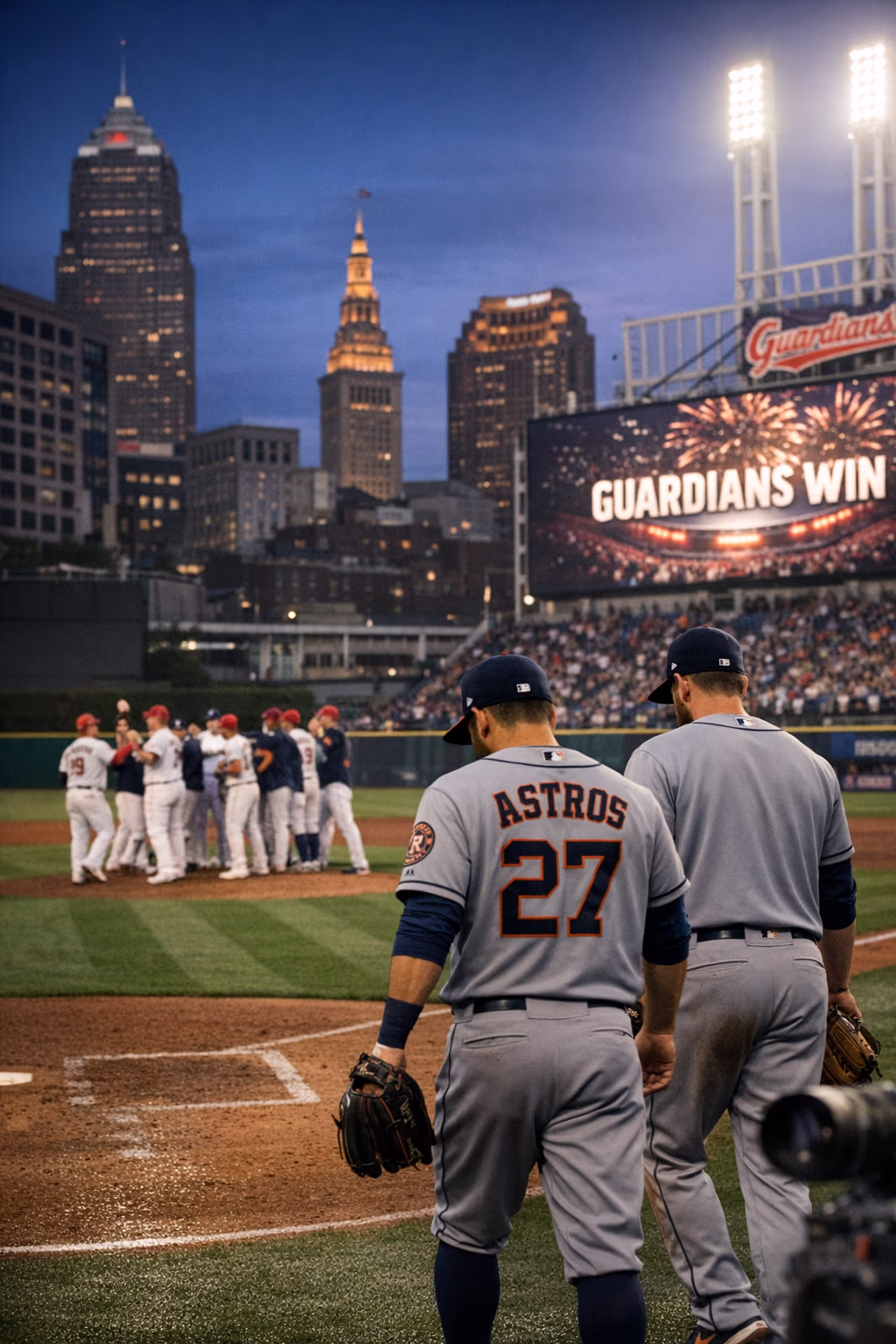 Houston Astros Fall to Cleveland in Condensed Road Matchup