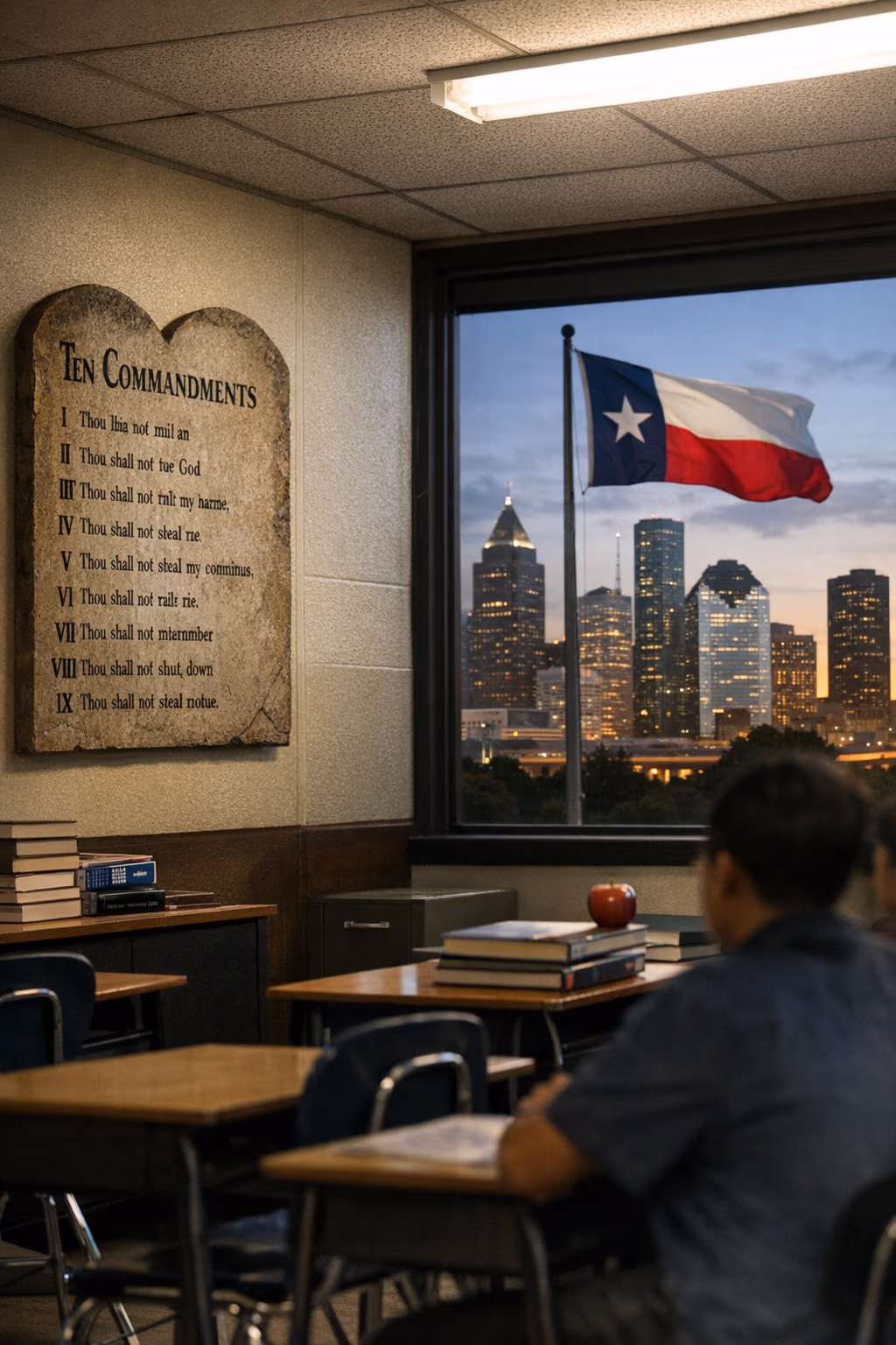 Federal Appeals Court Lets Texas Enforce Ten Commandments School Posting Law
