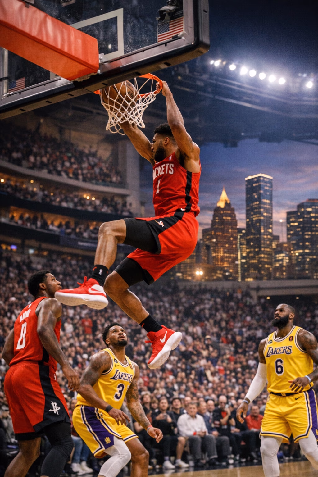 Houston Rockets Flash Their Best Moments Against the Lakers