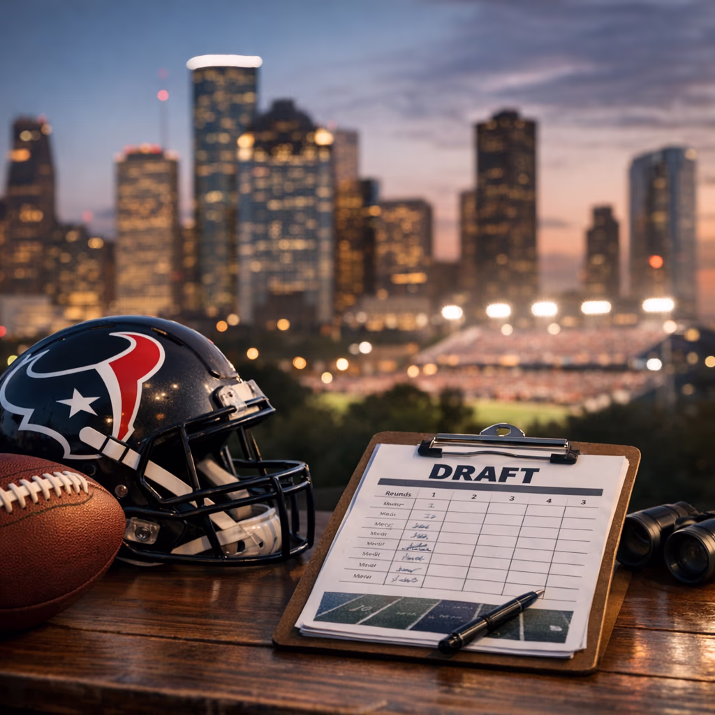 Houston Texans’ Quiet Draft Need Is Starting to Look Like a Real Priority