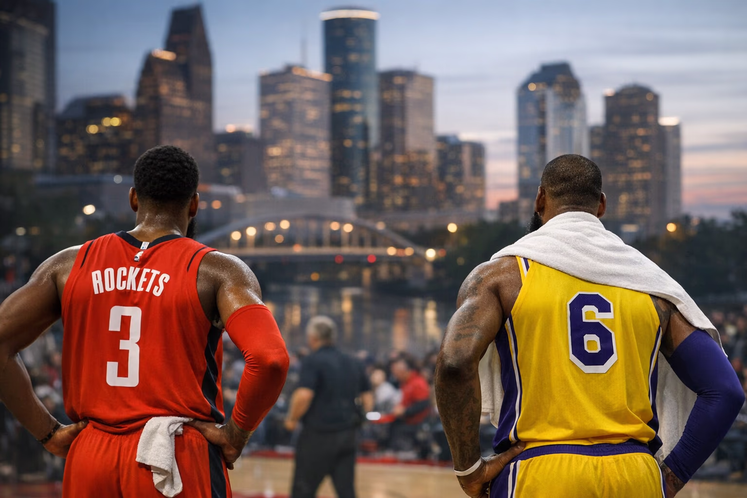 Houston Rockets, Lakers Watching Injury Status of Key Stars Before Showdown