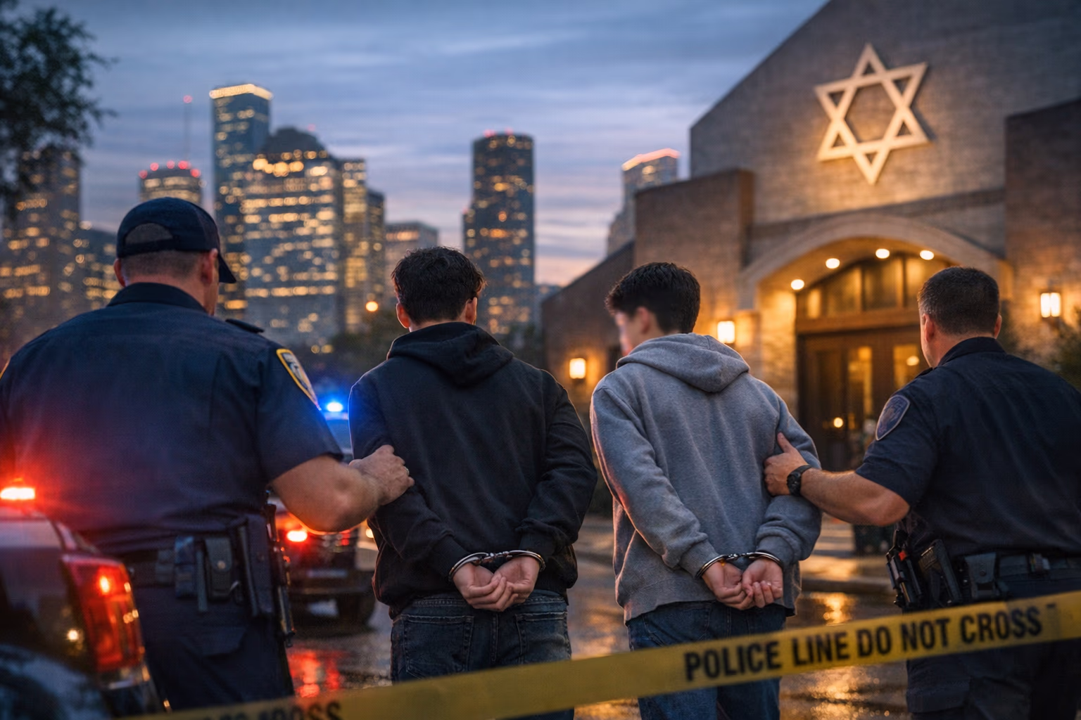 Two Teens Arrested in Alleged Plot Targeting Houston Synagogue