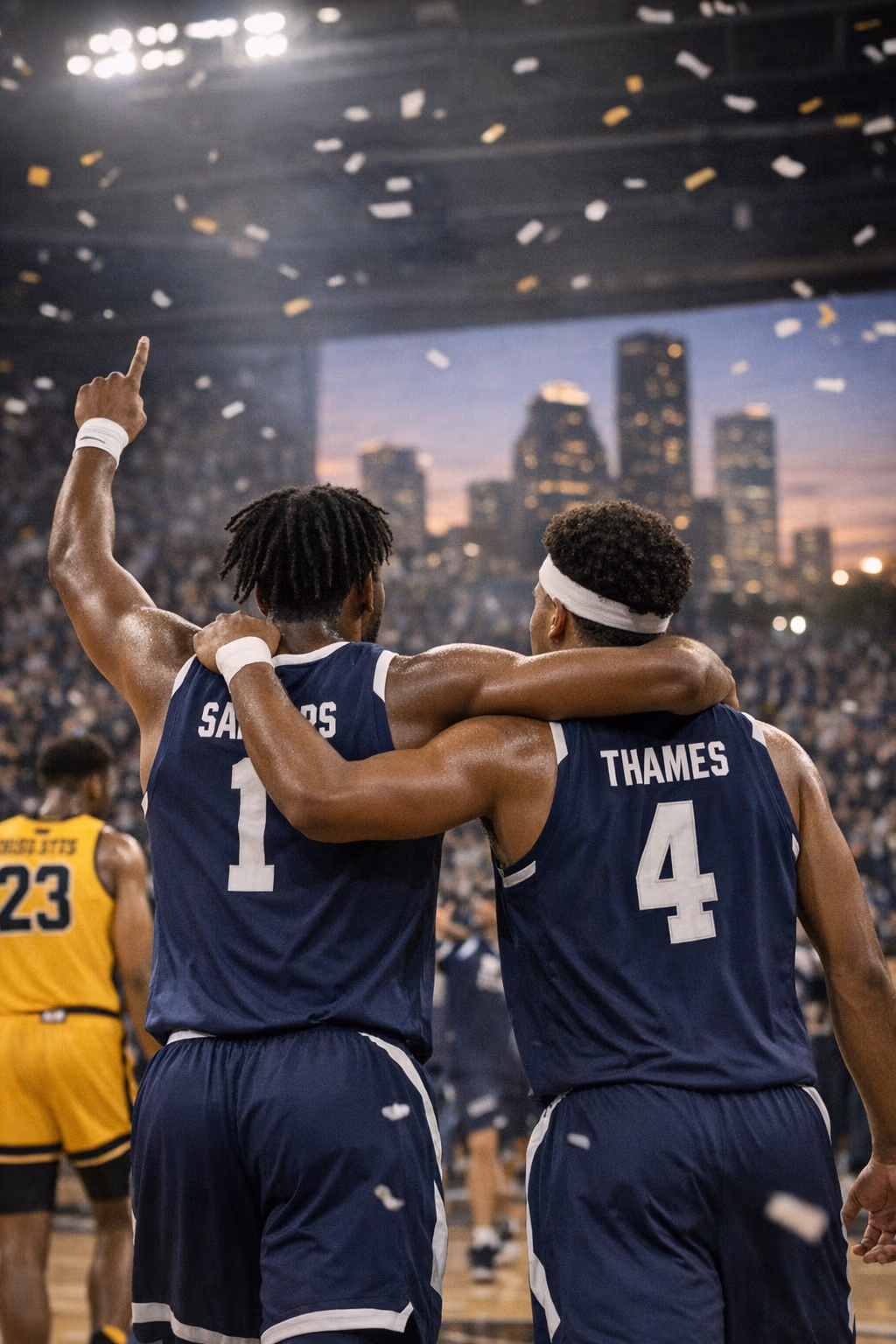 Rice Tops Wichita State as Sanders and Thames Power the Owls