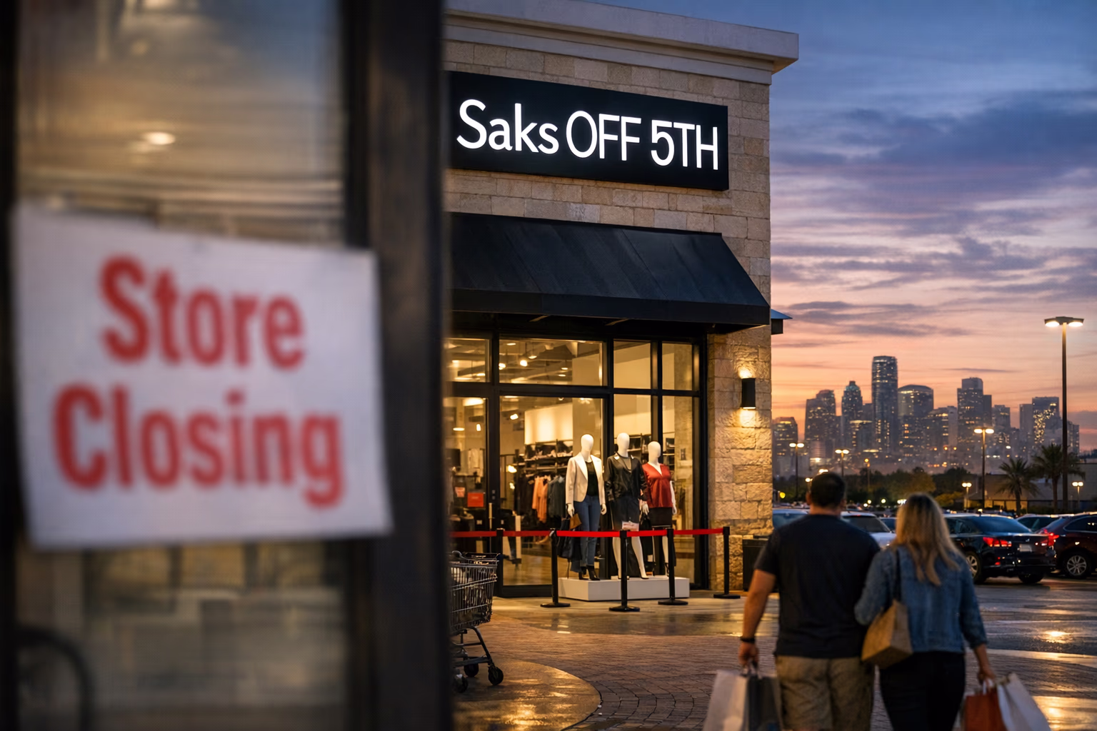 Saks Off 5th to Close Katy Mills, Cypress and Sugar Land Locations Near Houston