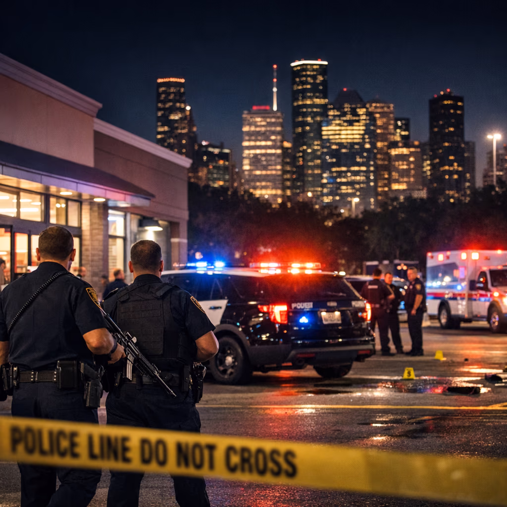 Houston Police Shoot Suspect After Store Shooting, Authorities Say