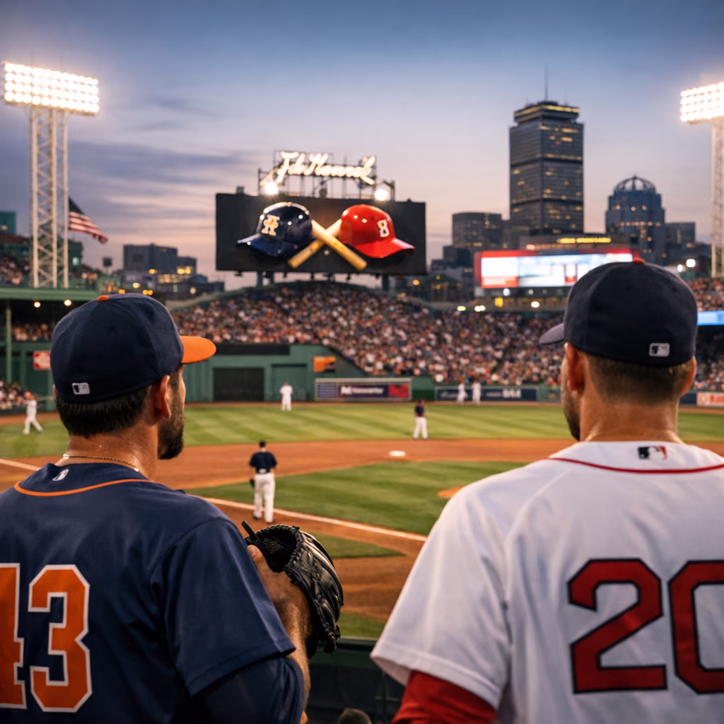 Houston Astros Open Boston Road Series With Tough Fenway Test