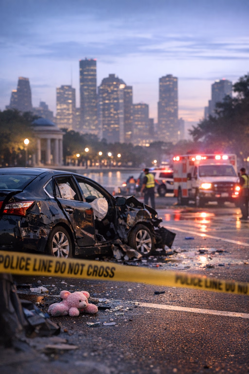 5-Year-Old Girl Killed in Crash Near Hermann Park in Houston