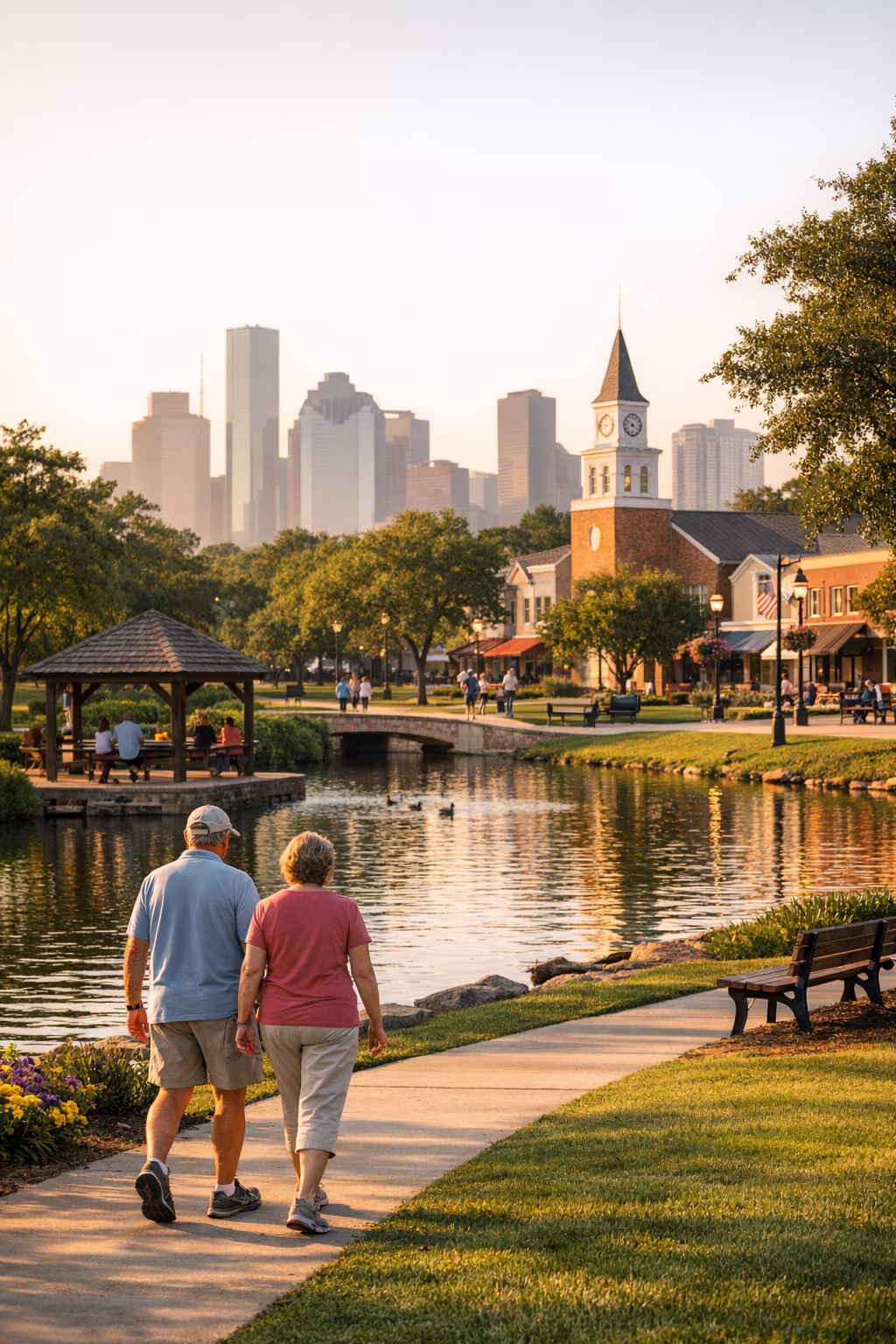Senior-Friendly City Near Houston Gains National Attention for Parks and Small-Town Appeal