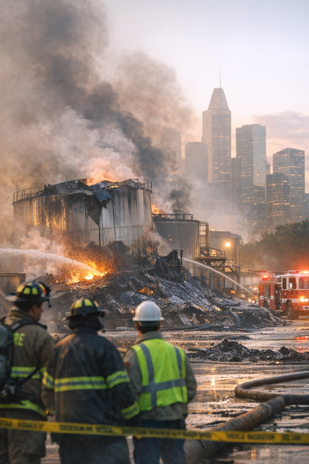 Worker Killed After Tank Explosion at Houston Tar Facility, Reports Say