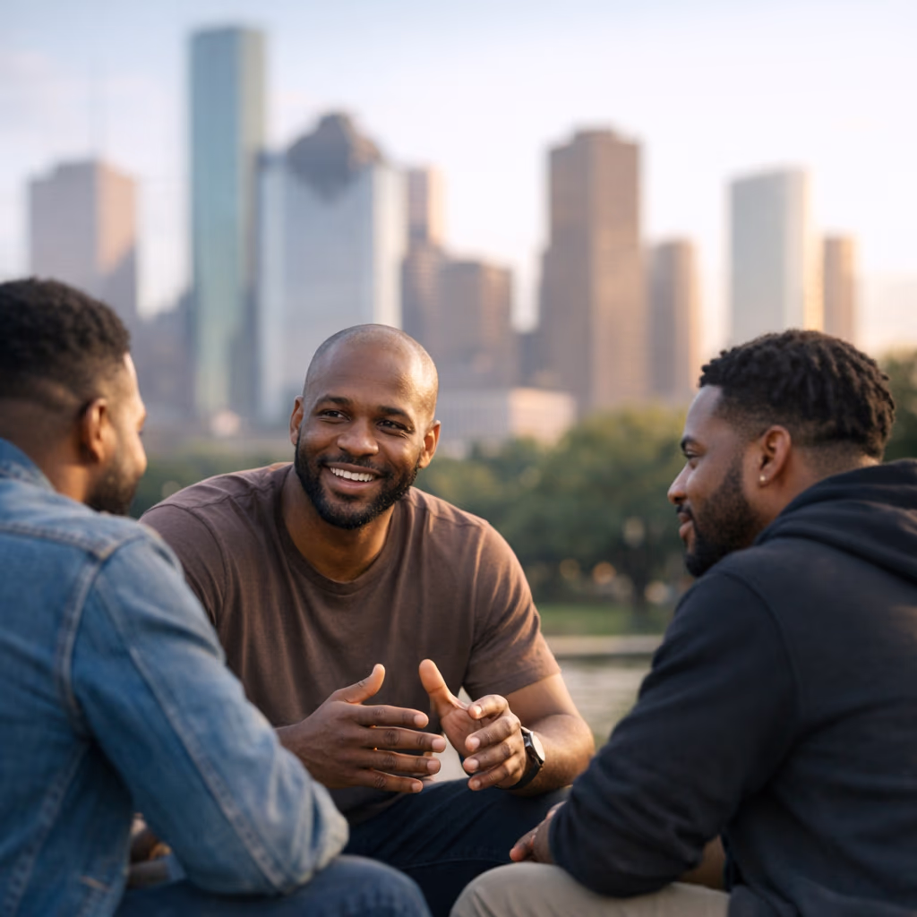 Rice University spotlights mental health support for Black men in Houston