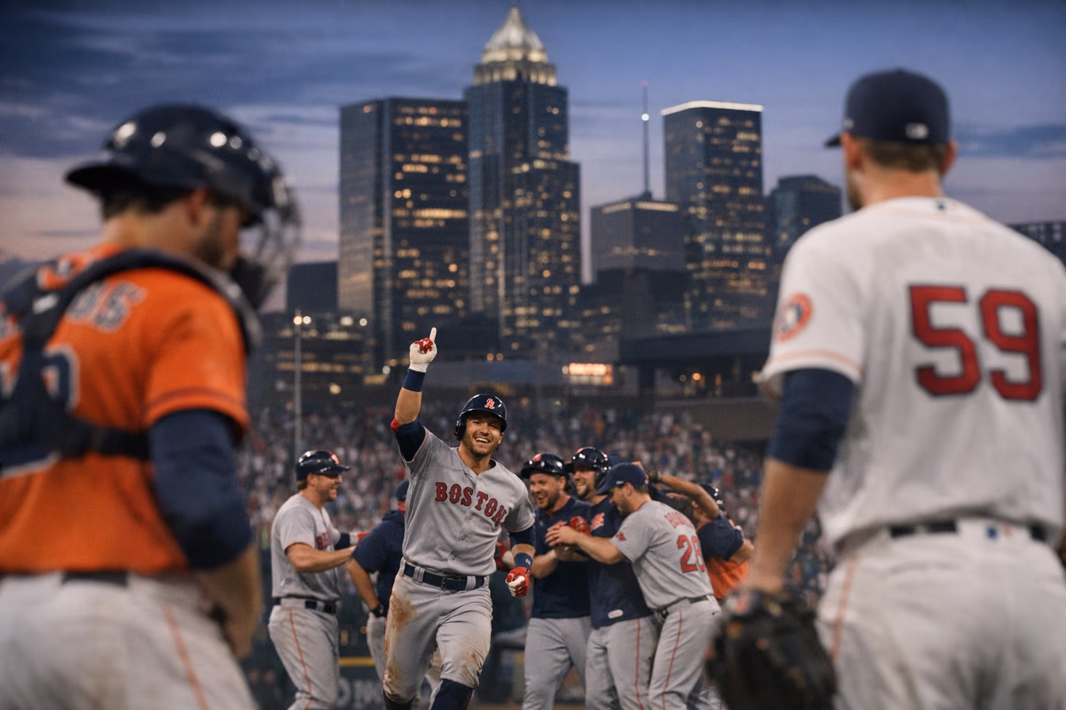 Houston Astros Drop Tight 3-1 Game to Red Sox as Duran Delivers Late Blow