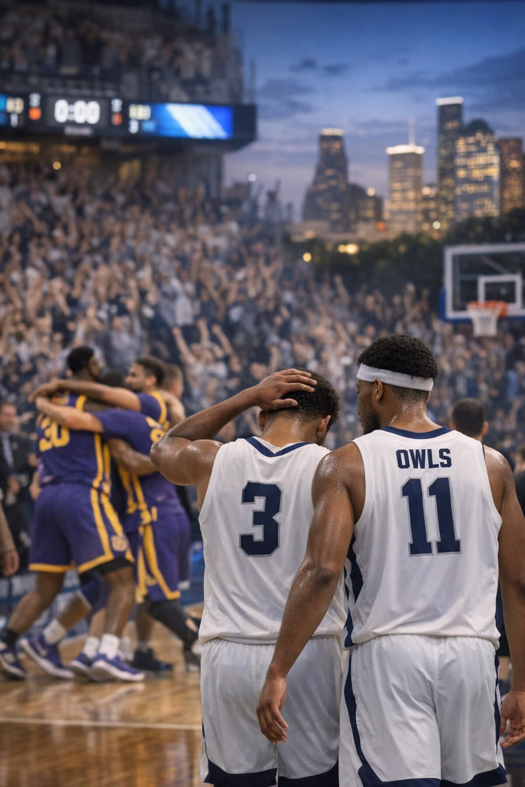 Rice Owls Fall to LSU in NCAA Second Round Thriller