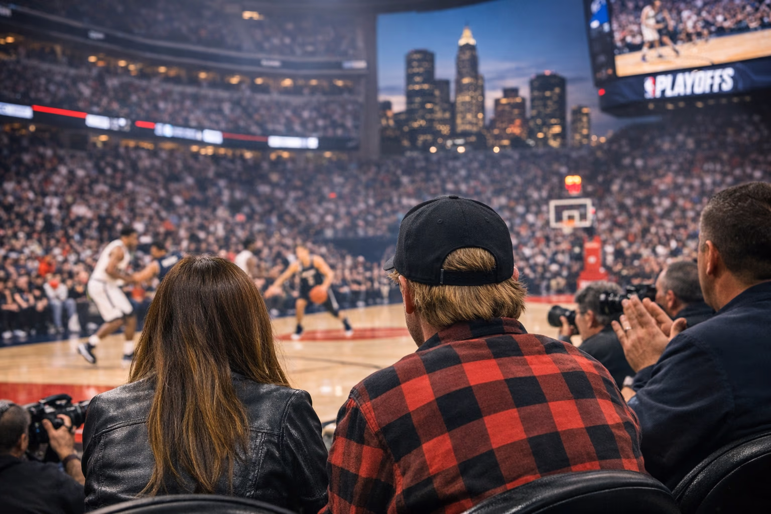 Celebrity Courtside Buzz Adds Extra Energy to the NBA Playoffs