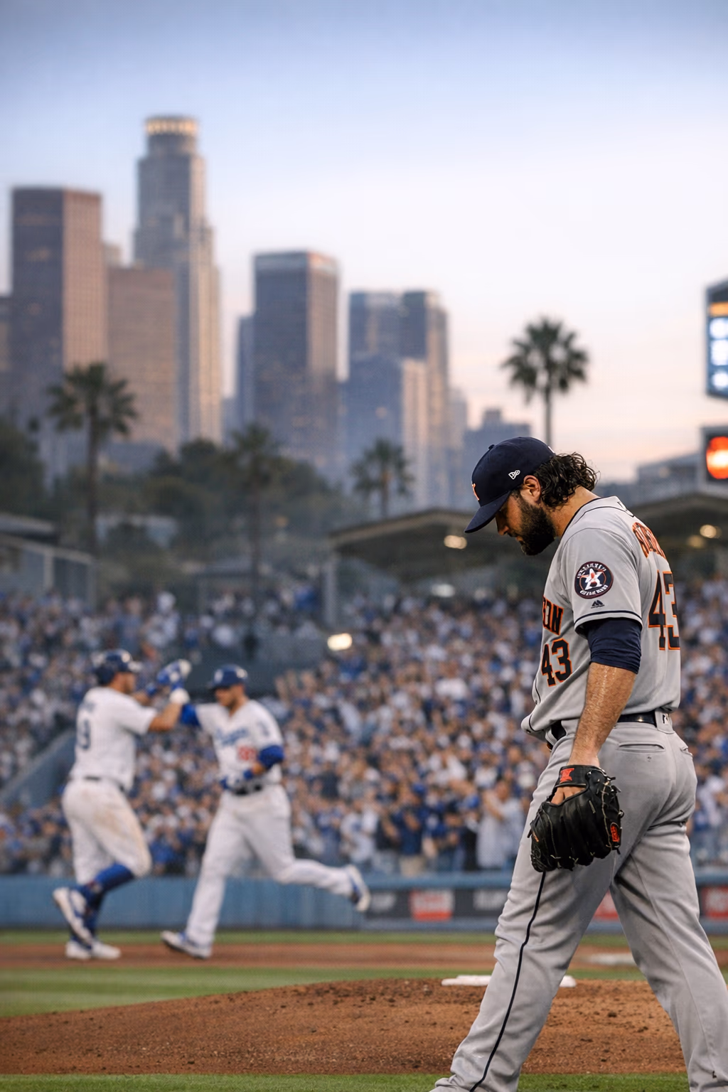 Houston Astros Crumble Early as Dodgers Rough Up Lance McCullers Jr. in Series Finale