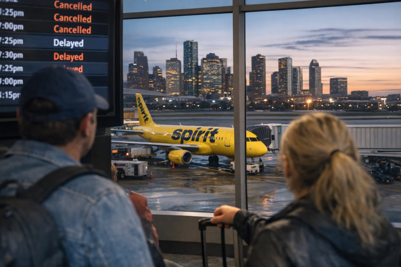 Spirit Airlines Cancellations and 80+ Delays at Nashville Airport Disrupt Houston Travelers