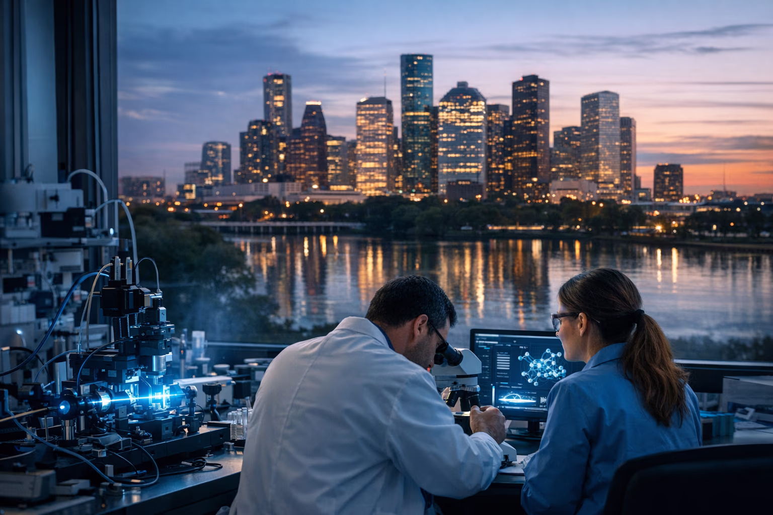 Rice University Lab in Houston Pushes Science Fiction Toward Commercial Reality