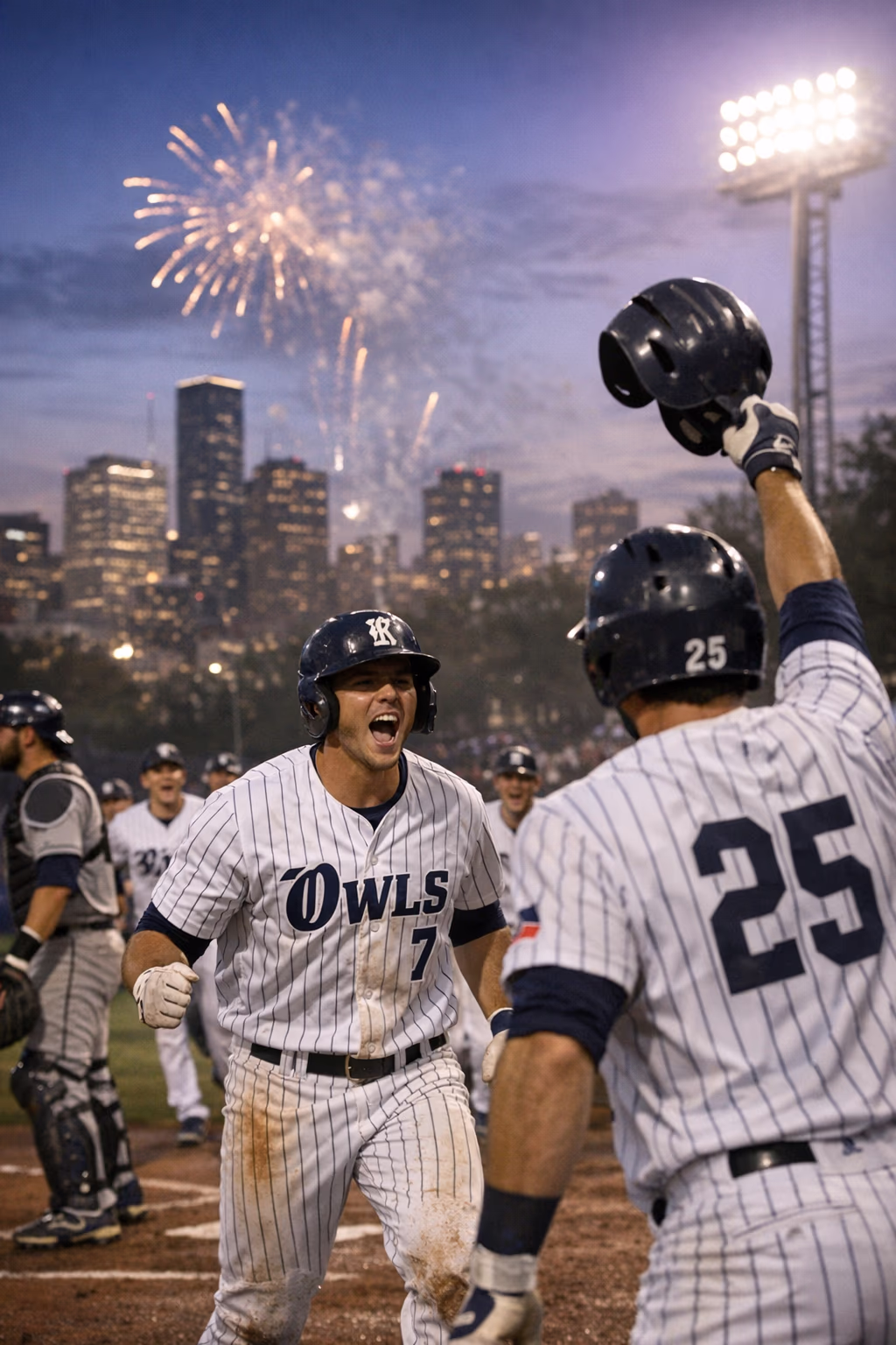 Rice Baseball Storms Back in Ninth, Extends Winning Streak to Five