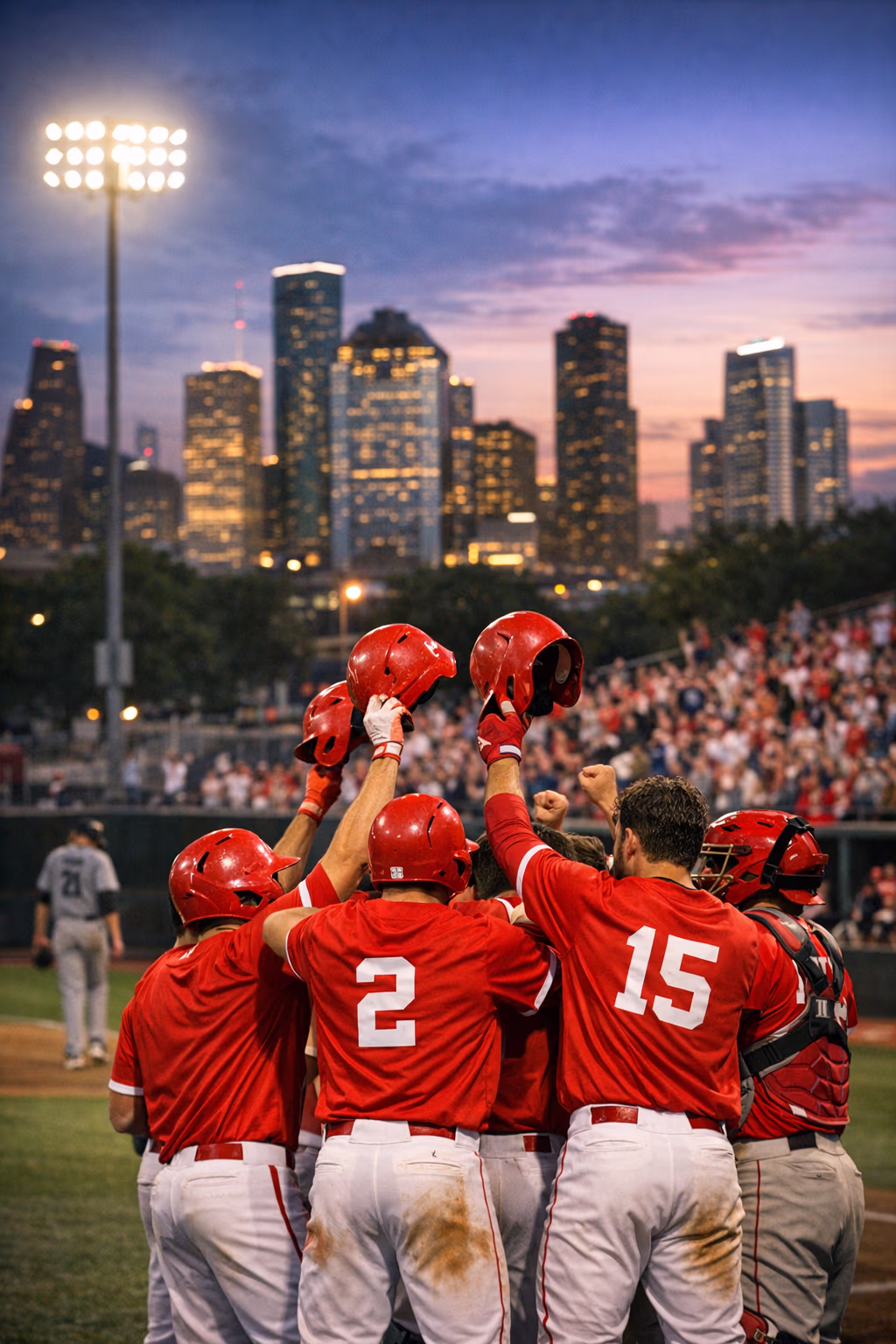 Houston Cougars Rally Late to Take Series Opener