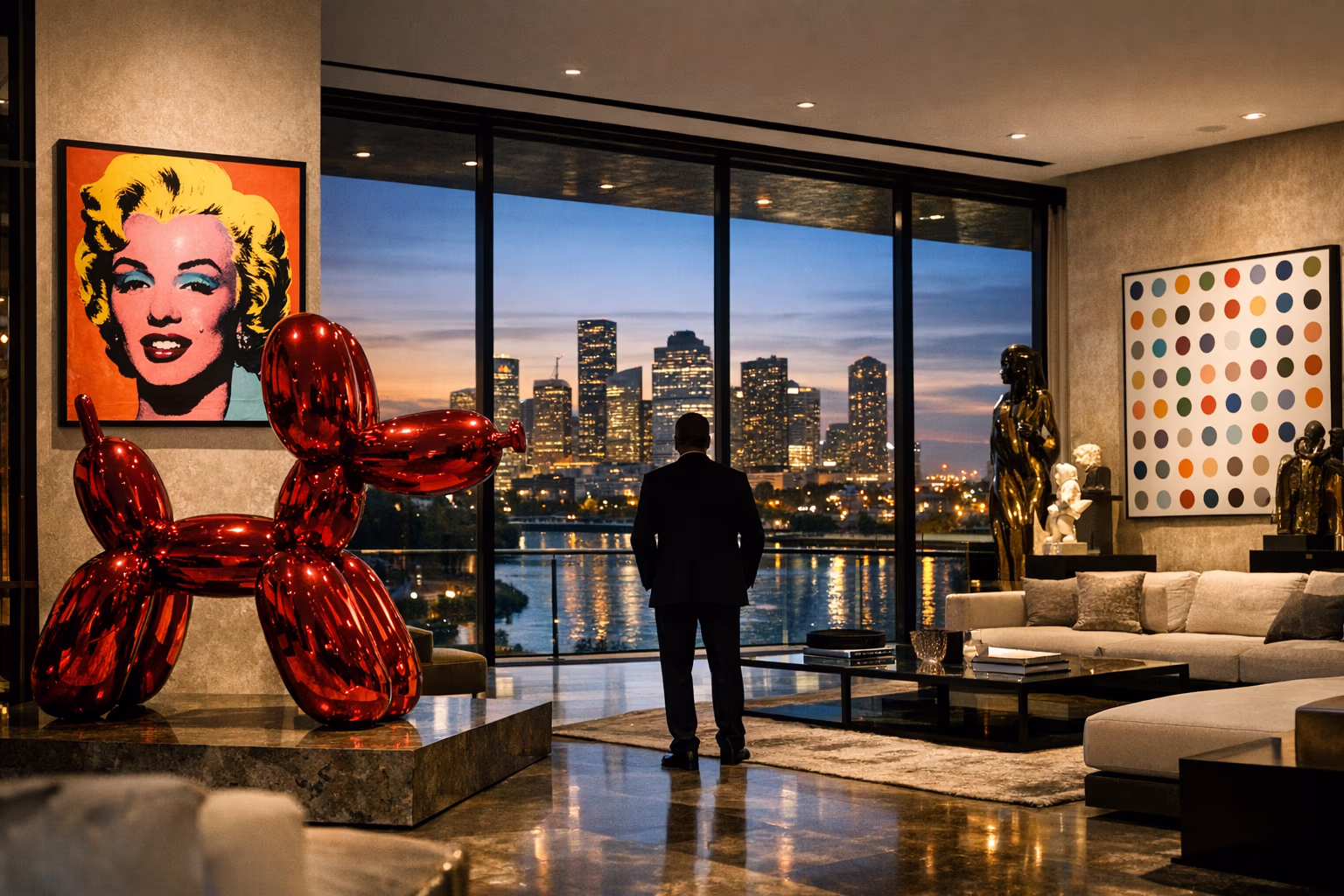 Inside Rockets Owner Tilman Fertitta’s Art-Filled Houston-Area Home