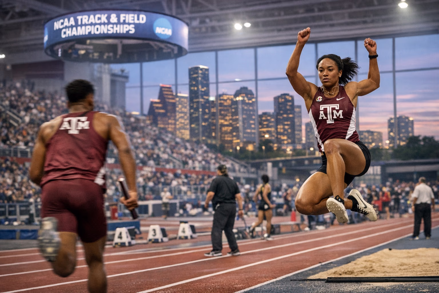 Texas A&M Opens Strong at NCAA Indoor Championships on Day 1