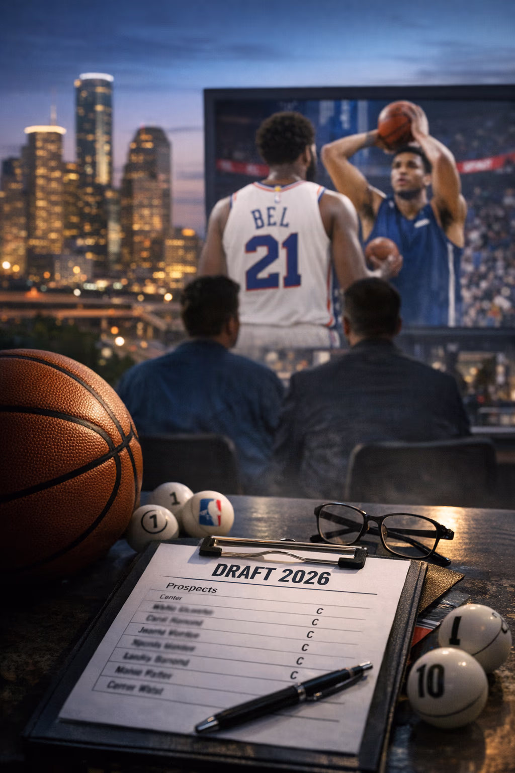 Houston Rockets Watch 2026 Mock Draft as 76ers Target Joel Embiid Insurance