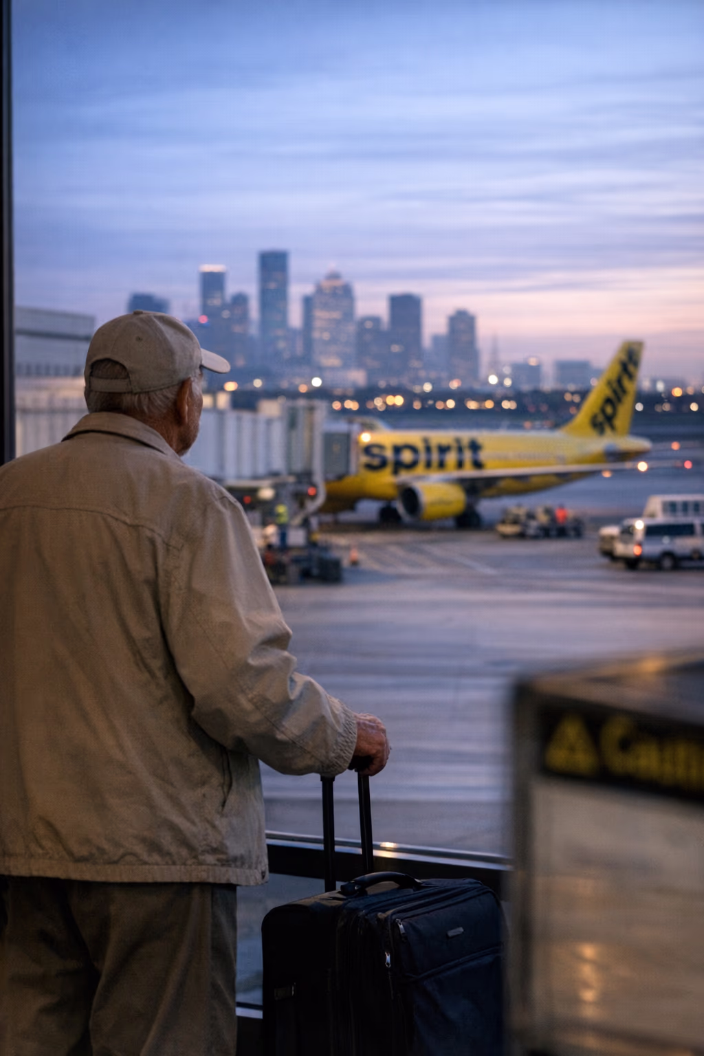 Family Sues Spirit Airlines After Elderly Passenger Left IAH and Died in Houston