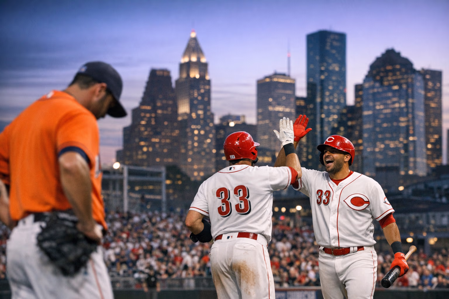 Astros Drop Series to Reds After Houston Can’t Build on Blowout Win