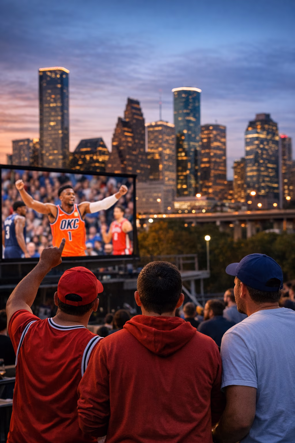 Houston Rockets Fans Watch West Shift as Thunder Make History Ahead of Game 4