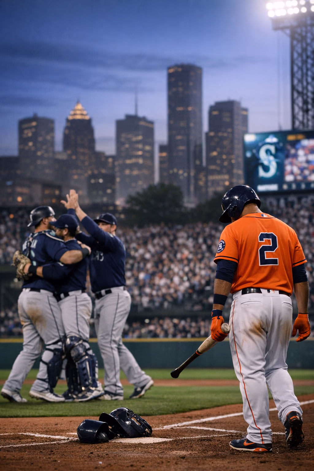 Houston Astros Drop 3-1 Game to Mariners as Offense Stalls