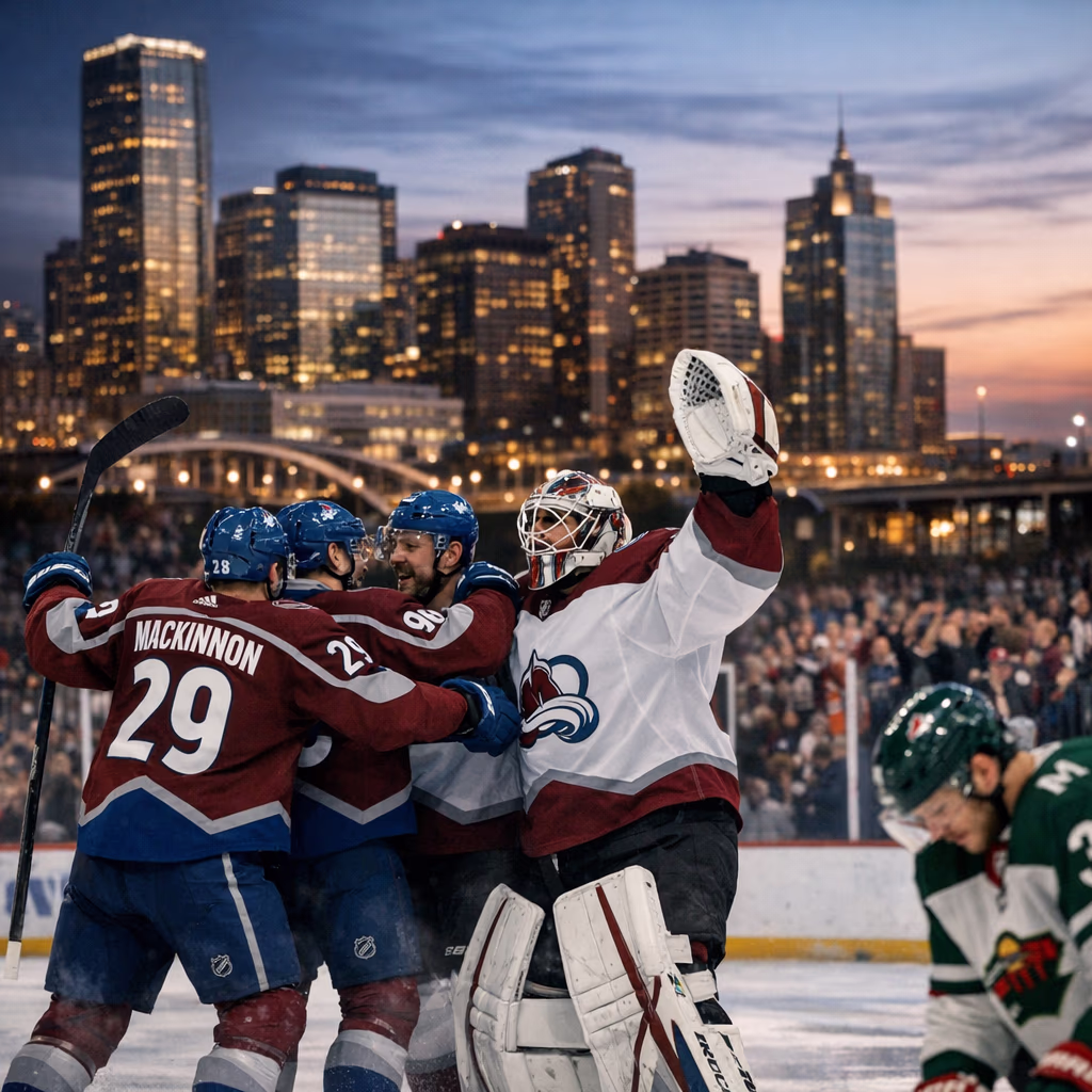 Avalanche Take Command Against Wild as Series Shifts After Game 4