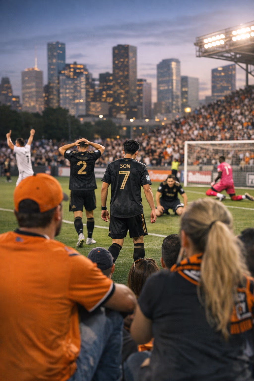 Houston Dynamo Fans Watch LAFC Struggle Despite Son Heung-min Splash