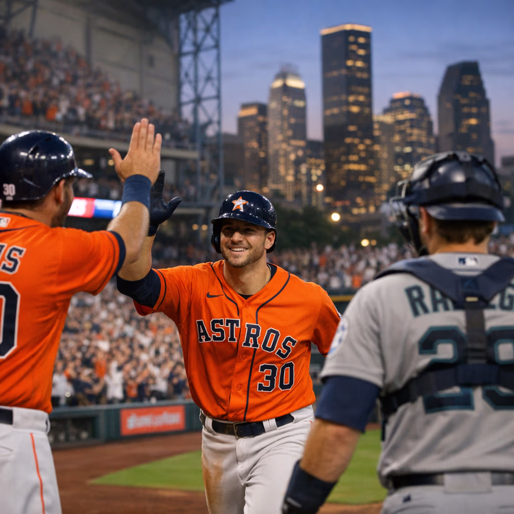 Astros Beat Mariners as Cal Raleigh Avoids History in Houston