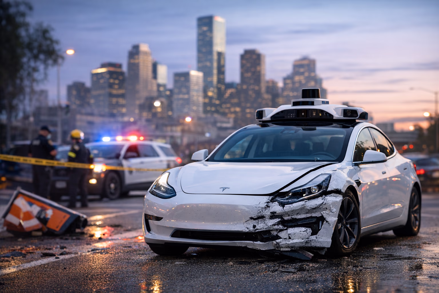 Tesla Robotaxi Crash Data Shows Slow Pace of Rollout