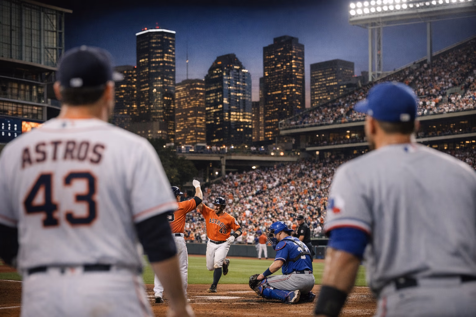 Astros beat Rangers 4-1 on May 17 in Houston