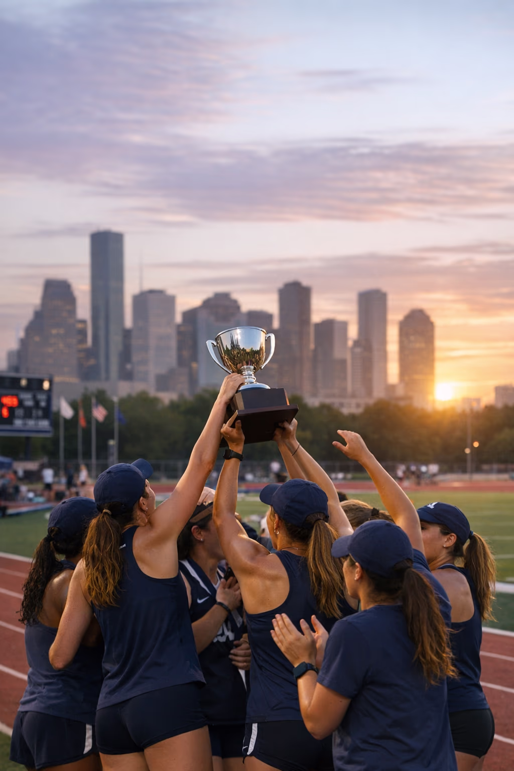 Rice women’s track wins first American Conference title