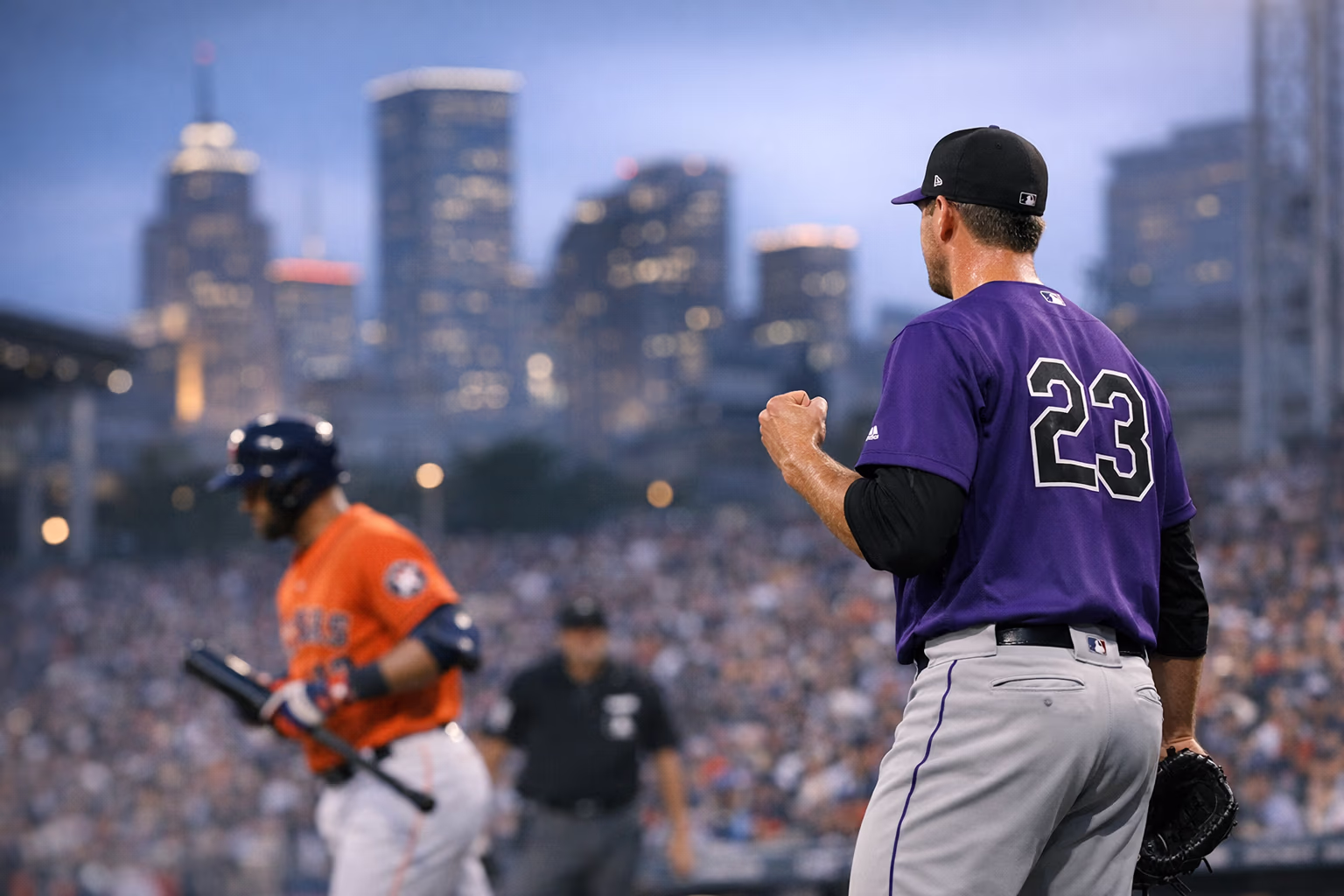 Peter Lambert strikes out six in Astros loss to Rockies