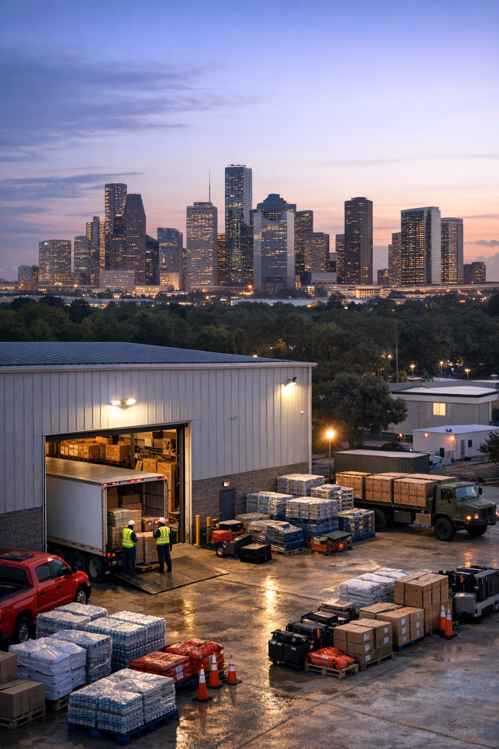 Emergency Supply Warehouse in New Caney Set for June 1
