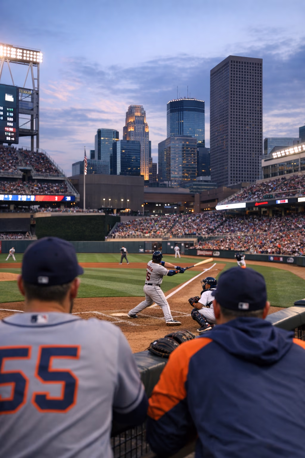 Astros at Twins Opens Road Test in Minnesota