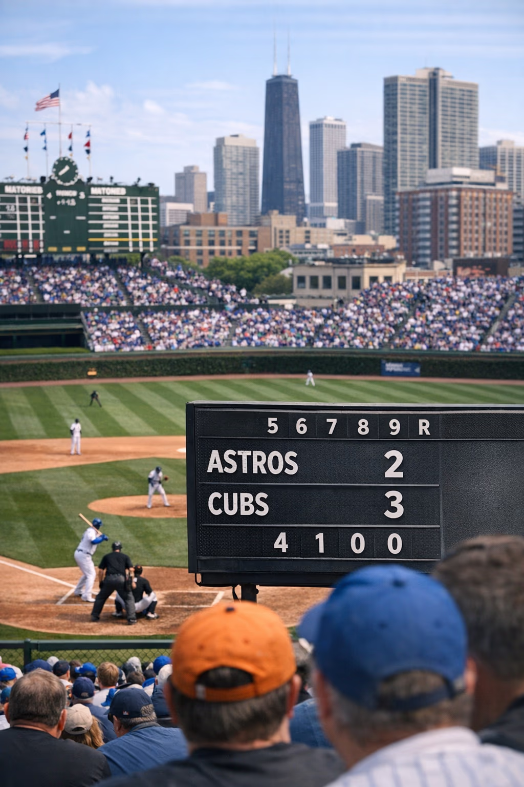 Astros vs. Cubs Live Score on May 22 Puts Houston Focus on Wrigley