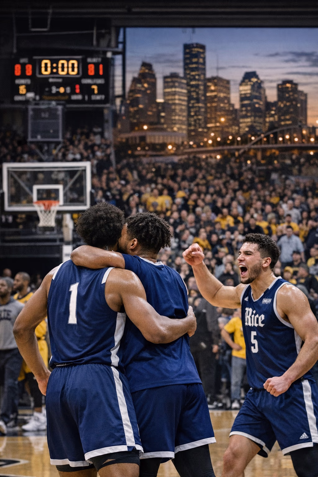 Rice Owls Rally Past Wichita State in Road Shocker