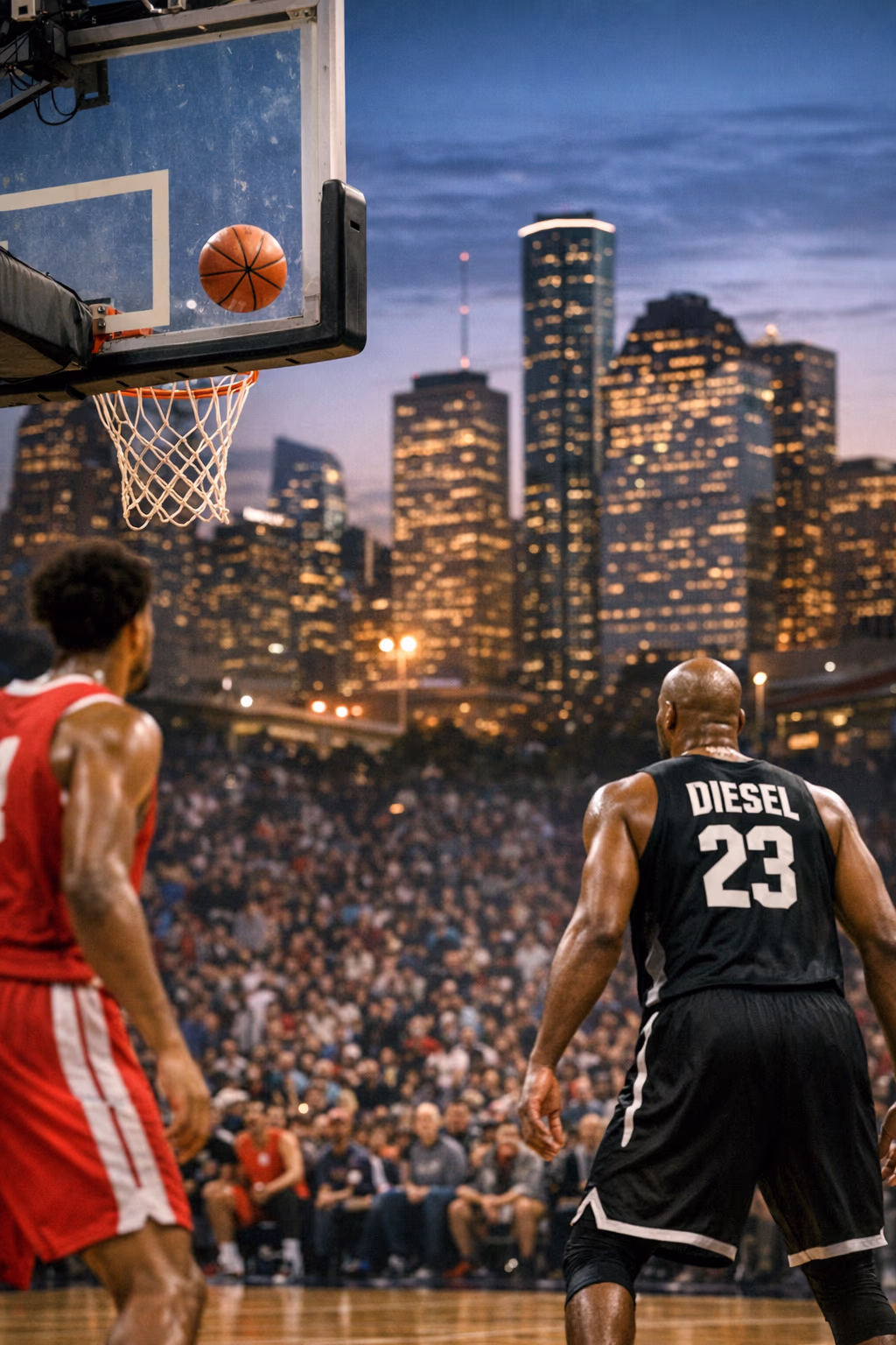 Houston Basketball Draws Team Diesel in Players Era 8