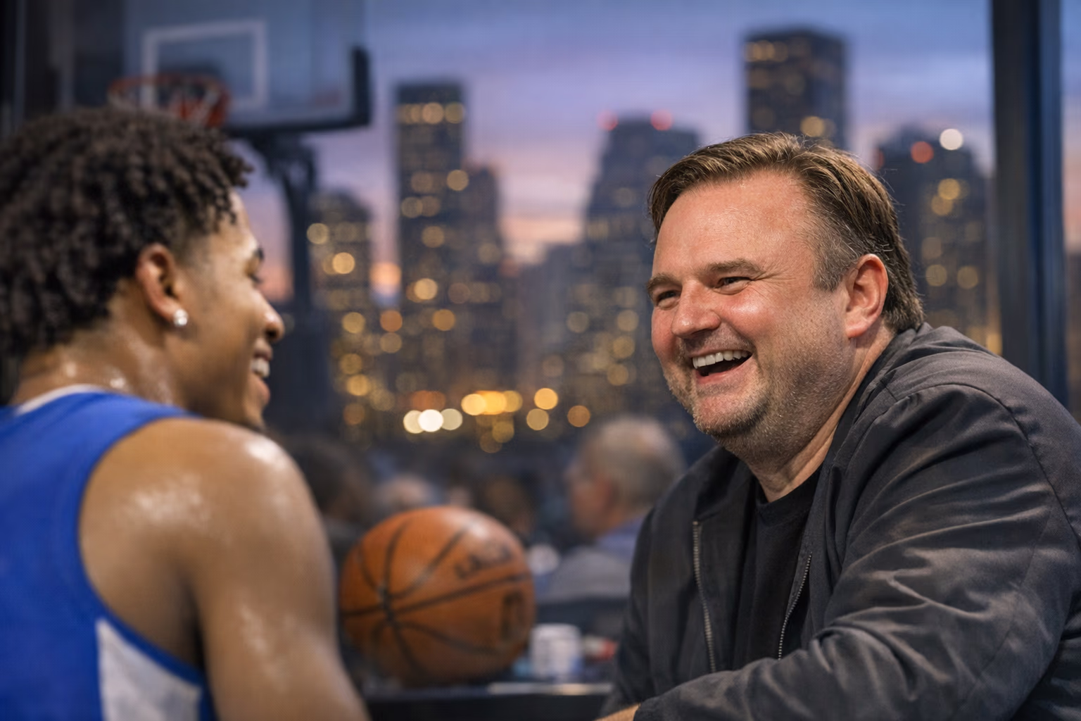 Jared McCain roast of Daryl Morey draws NBA laughs