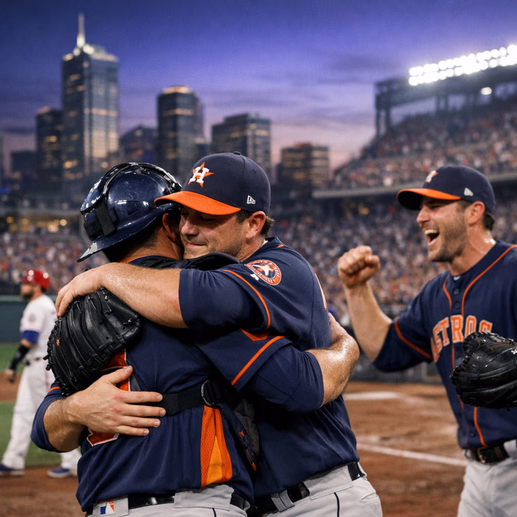 Astros combined no-hitter blanks Rangers in Texas