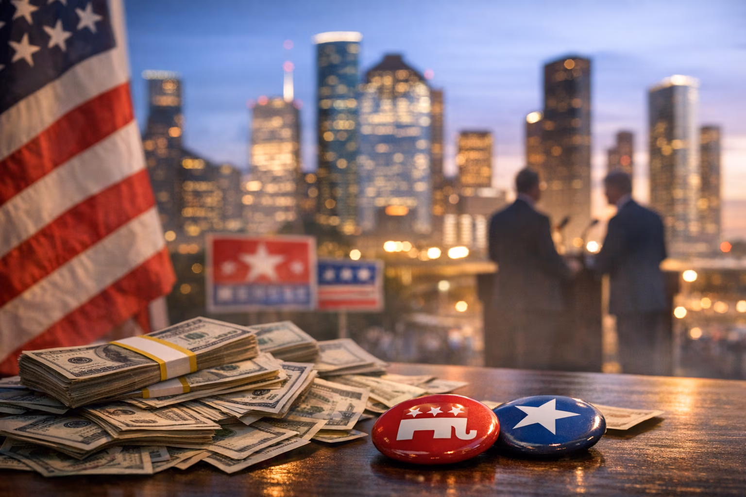 TX-38 Republican Primary Runoff Spending Tops Houston Race