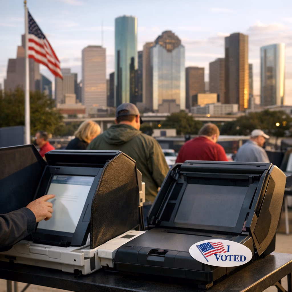 Fort Bend voting machine glitch resolved during Election Day
